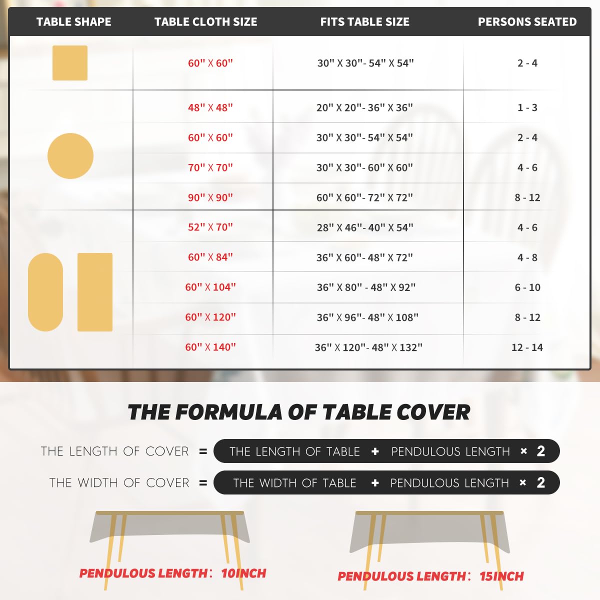Horaldaily Summer Tablecloth 60×84 Inch Rectangular, Patchwork Bufflo Grid Yellow Lemon SunflowerWashable Table Cover for Party Picnic Dinner Decor