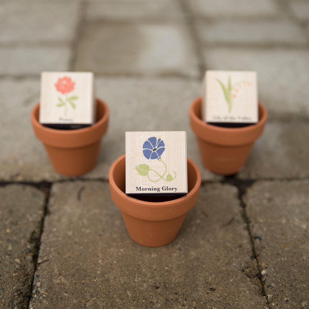 Uncle Goose Flower Blocks - Made in The USA