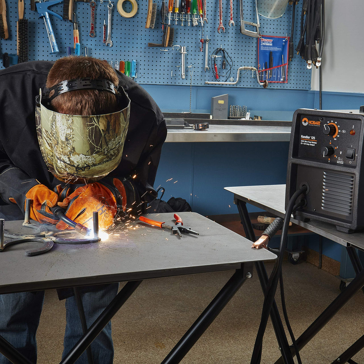 Hobart Handler 125 Wire Feed Welder Package