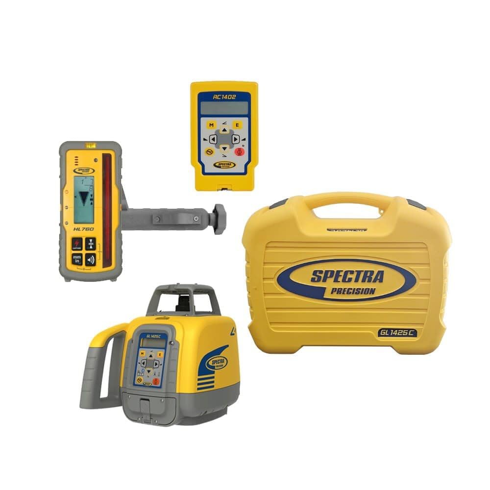 Spectra Precision GL1425C Dual Grade Automatic Self Leveling Rotary Laser