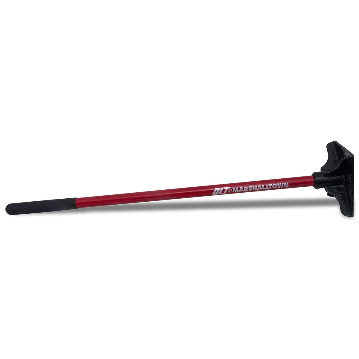 QLT by Marshalltown Tamper with Steel Handle,10 x 10 Inch Tamper, 48 Inch Handle, HT10