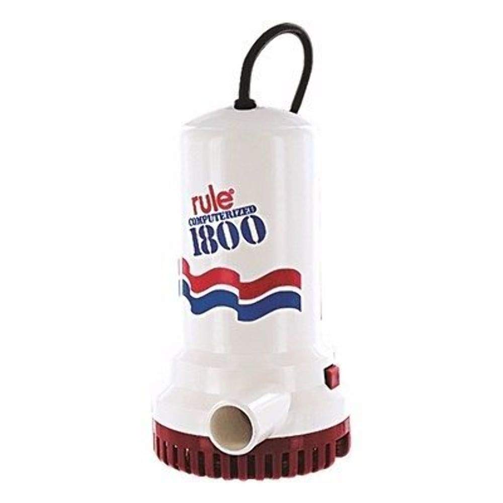 Rule 1800 Sump/Utility Pump w/8' Cord - 110V Automatic