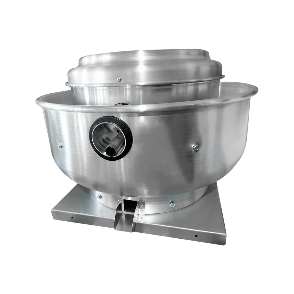 FICBXRA Restaurant Hood Grease Rated Exhaust Fan- Food Truck High Speed Direct Drive Centrifugal Upblast Exhaust Fan 0.25HP 110 Volt Single Phase Motor 1500-1700 CFM