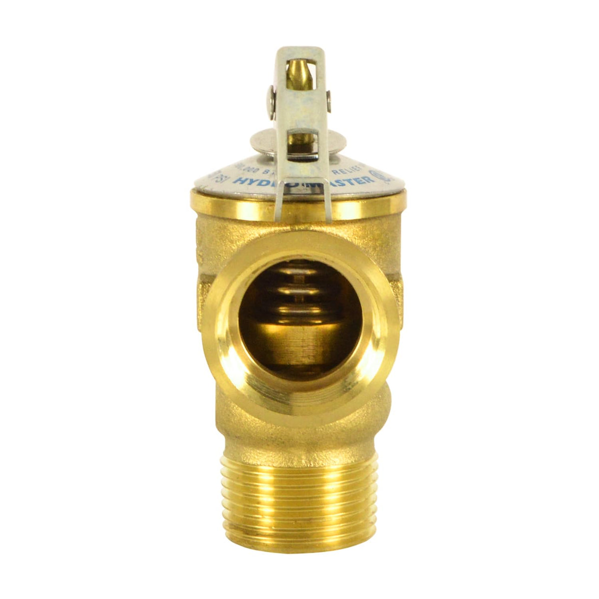 HYDRO MASTER Safety Relief Valve With 3/4 Inch Thread 150 PSI ASME Hot Water (150 PSI)