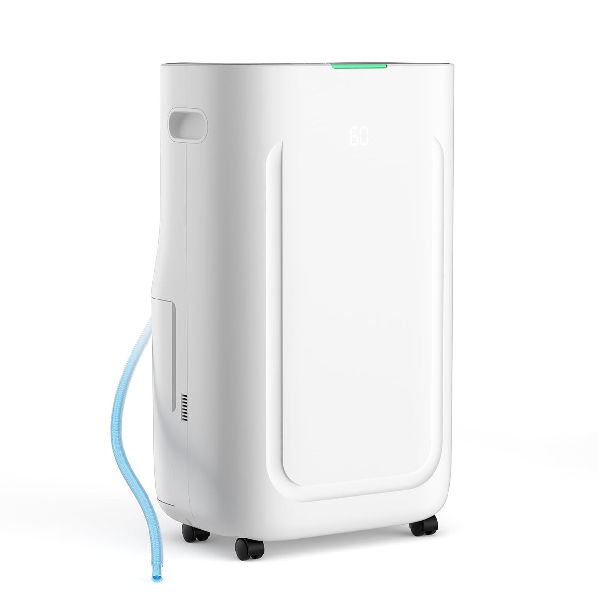 Ludatido 2025 Upgraded Dehumidifier, 80 Pint/Day, 5000 Sq.Ft for Whole Home & Basement, 1.72 Gal Tank, 42dB Quiet, Child Lock, Sleep/Fan/Dry Modes, 24H Timer & Auto Continuous Drain