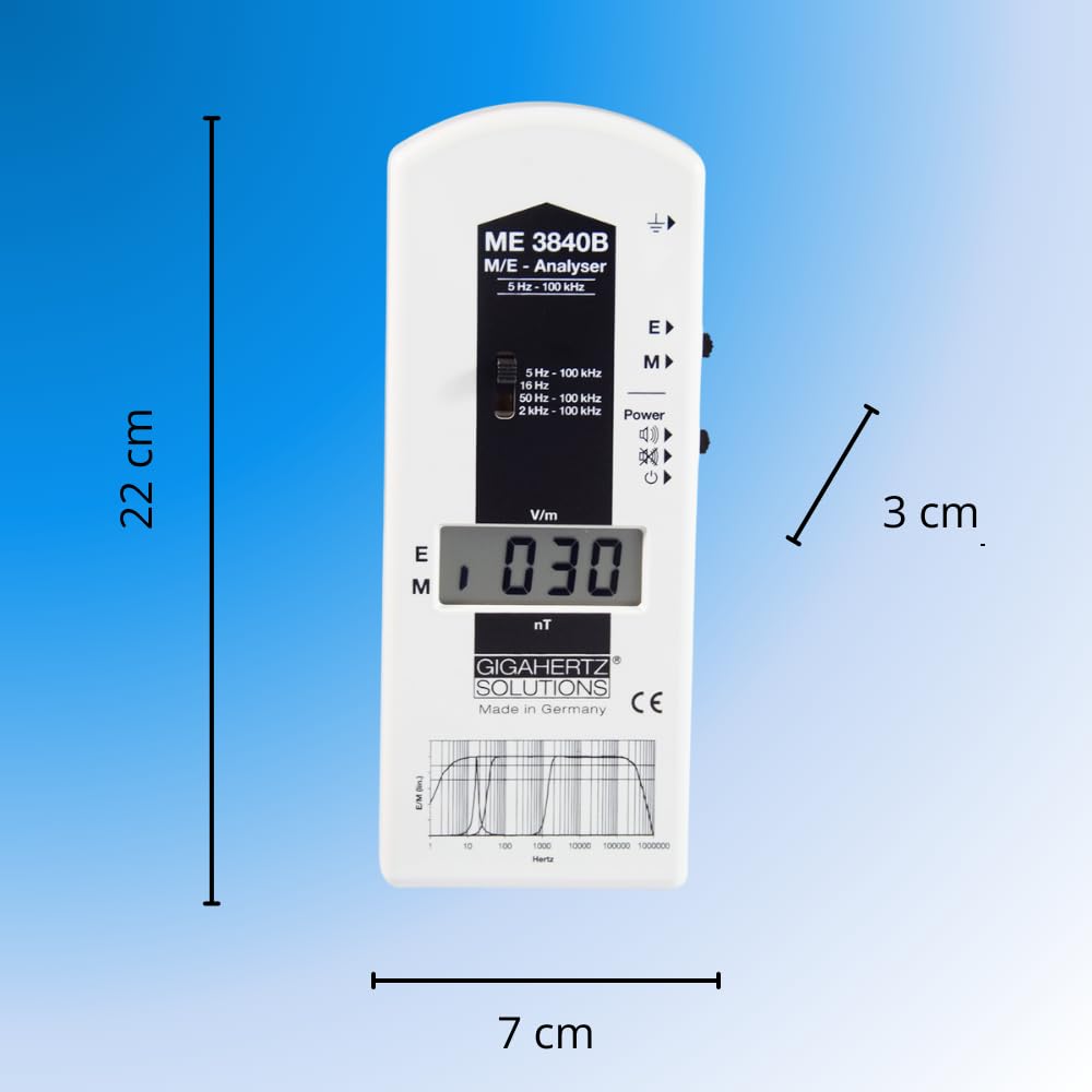 Gigahertz Solutions ME3840B Low Frequency (NF) Electrosmog Meter