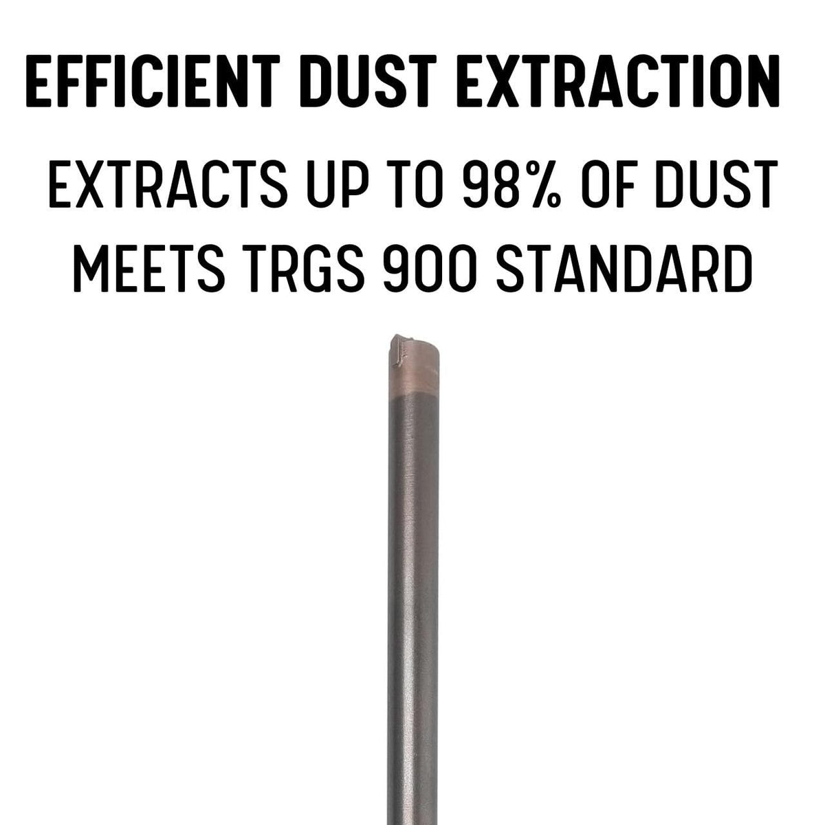 Drill America 5/8" X 23-5/8" SDS-Max Multicut Dust Extraction Drill Bit