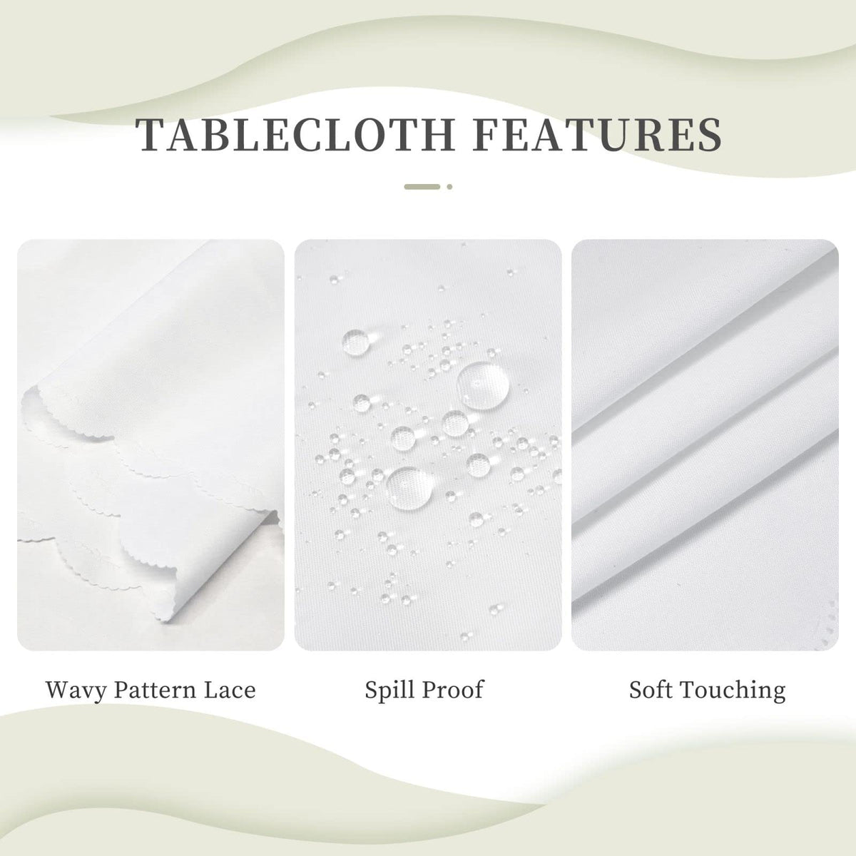 LORCARVIS 4th of July Tablecloth Independence Stars Polyester Rectangle Table Cloth Washable Seasonal Tabletop for Kitchen Dinning Party Outdoor Picnic 54 x 72 Inch Tablecloths