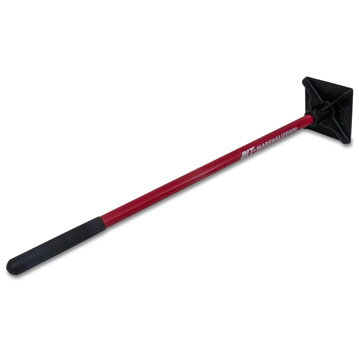 QLT by Marshalltown Tamper with Steel Handle,10 x 10 Inch Tamper, 48 Inch Handle, HT10