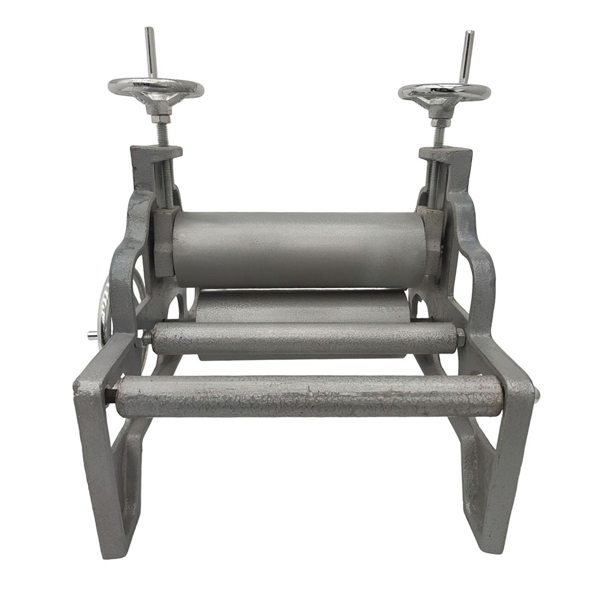 WYDDDARY Manual Portable Slab Roller Machine Tabletop Heavy Duty Printmaking Machine Engraving Press Panel Size 18.9" x 11.2" Height Adjustable for Printmaking