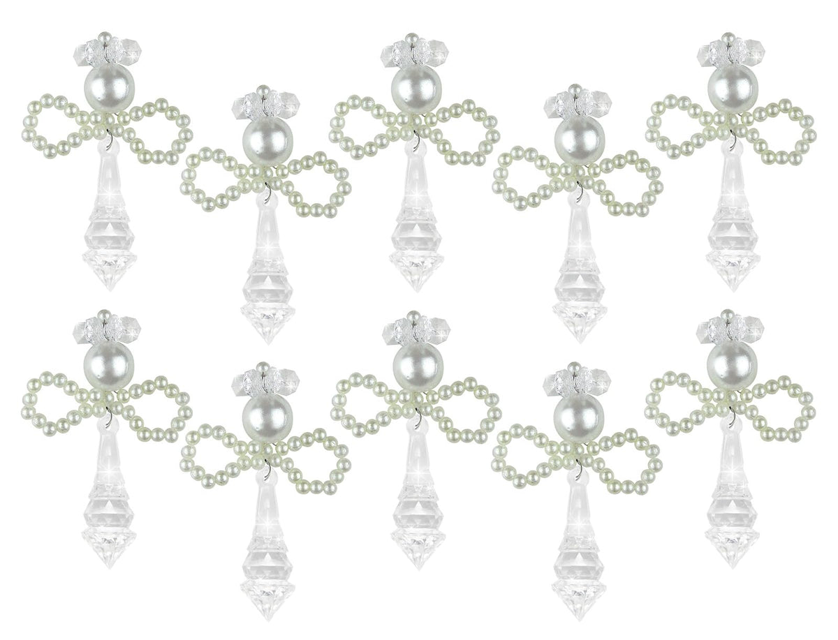 Design Works Crafts Beaded Ornaments Kit, Crystal Angels
