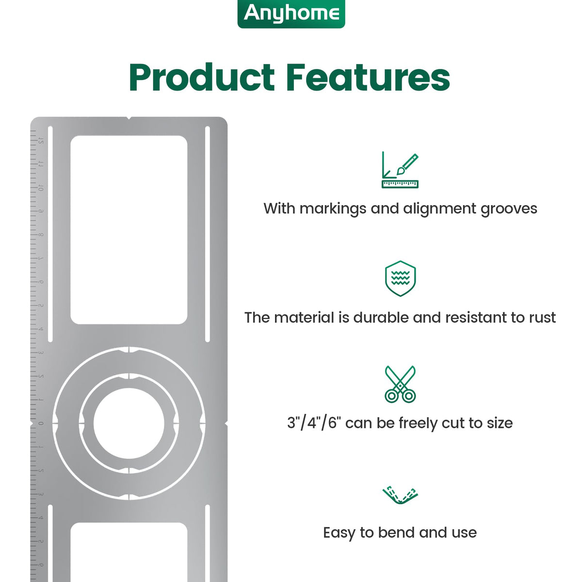 72 Pack New Construction Mounting Plate Round Hole 3" 4" 6" Galvanized Flat Steel Rough-in Fixture Wafer Light Bracket Led Recessed with Screw Accessories