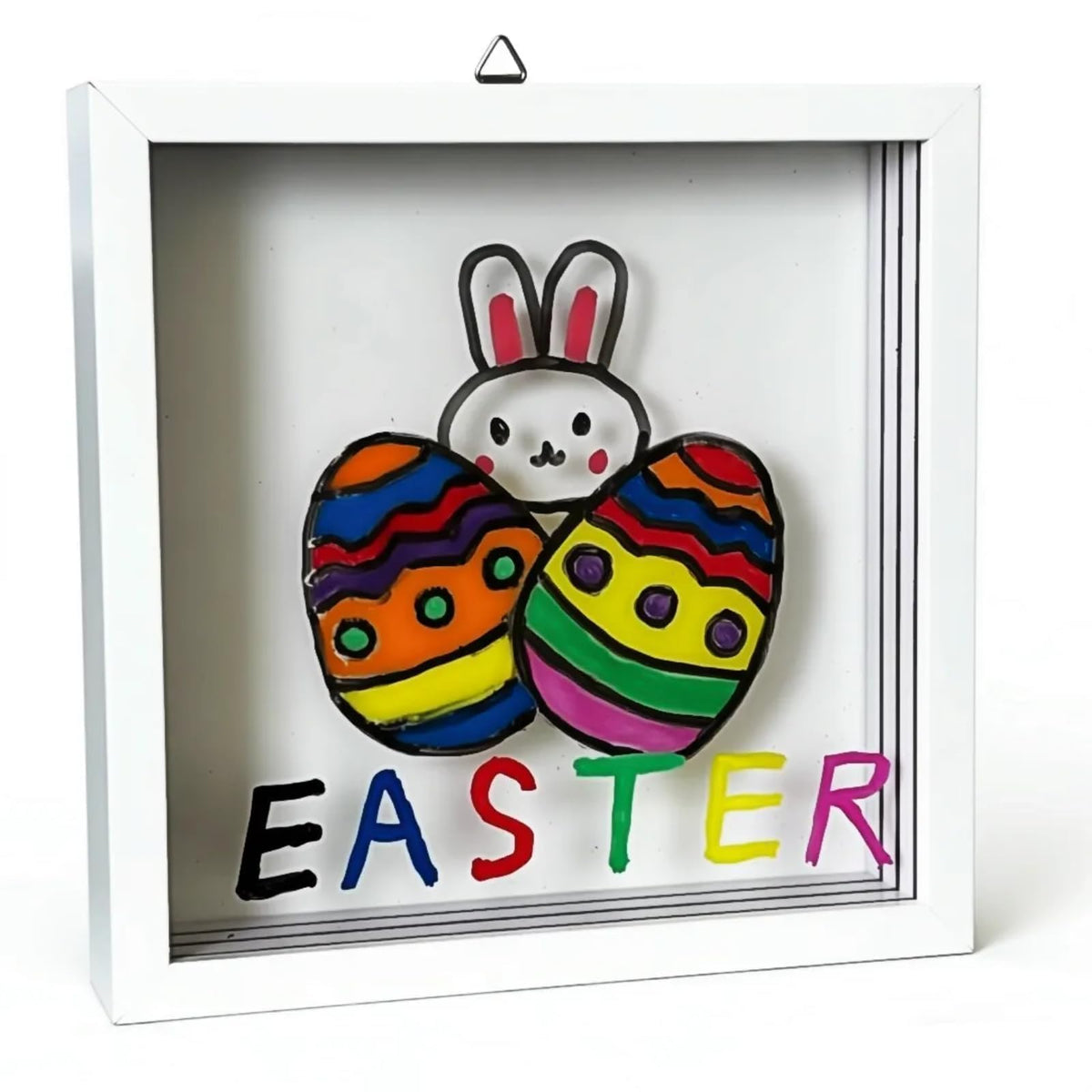 DIY 3D Shadow Box,8x8 Layered 3D Effect Craft Decor,Creative Artwork Gift for Painting Lover
