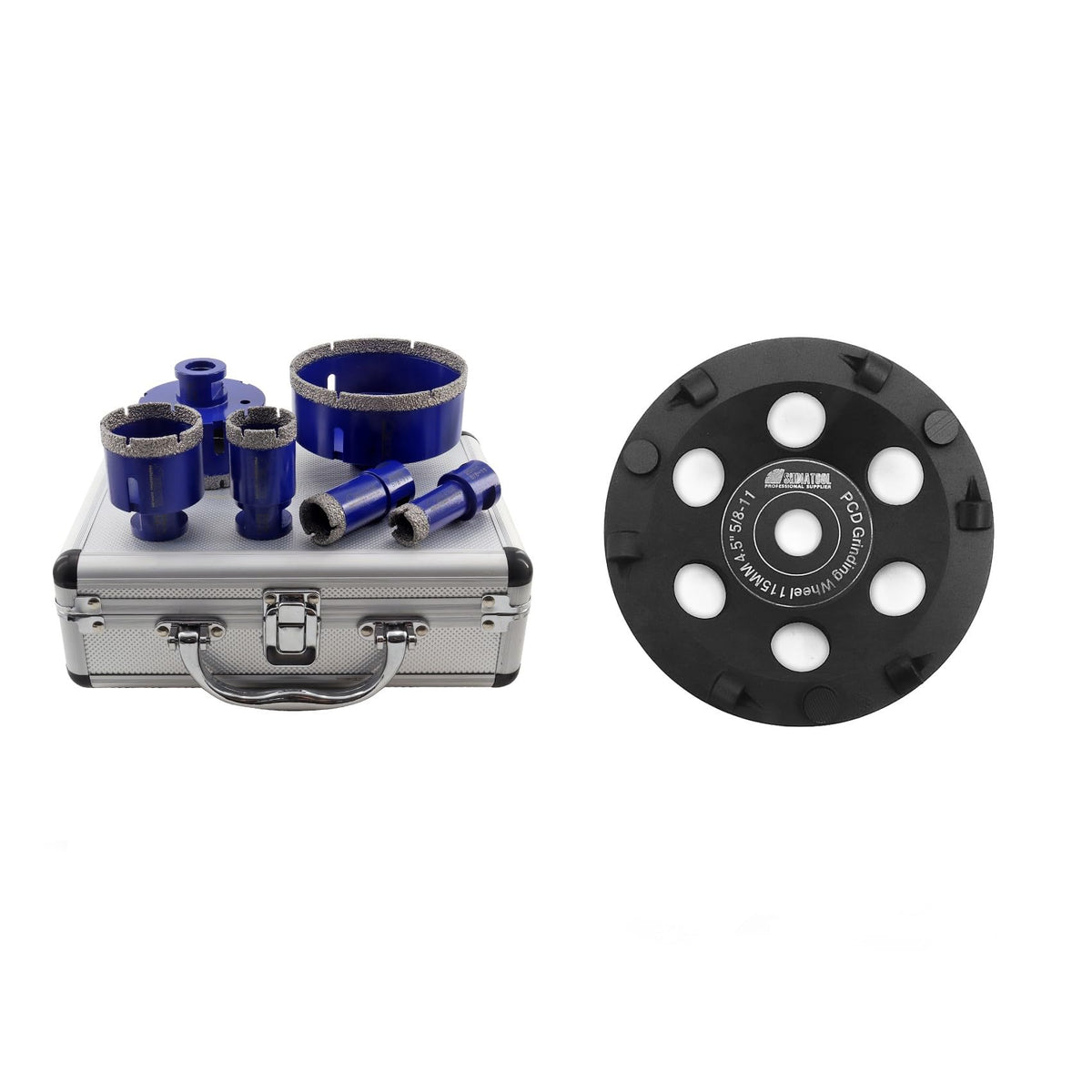 SHDIATOOL Diamond Drill Core Bits Set for Porcelain Hole Saw Cutter for Tile Marble Ceramic Granite