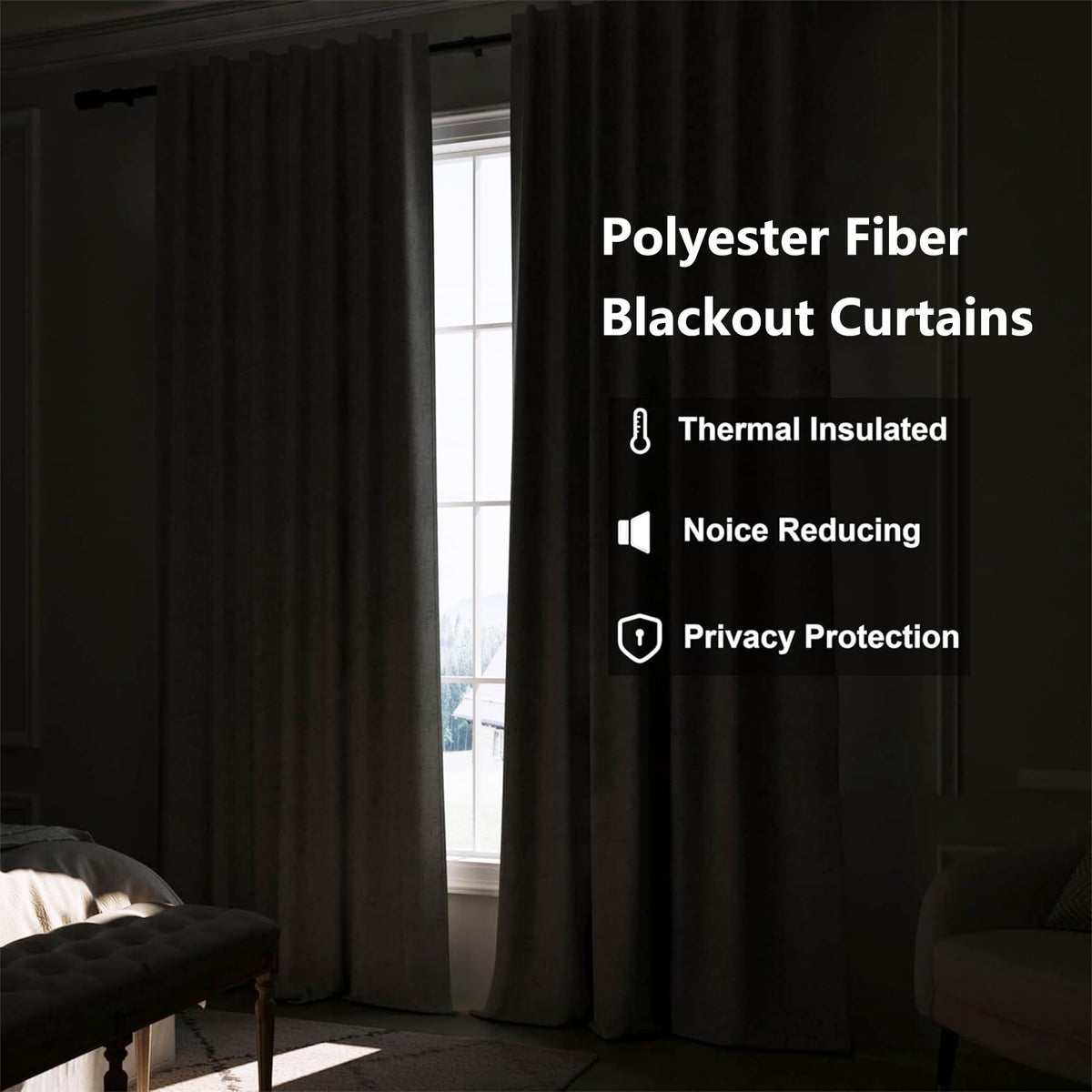 Texas Map Curtains for Living Room