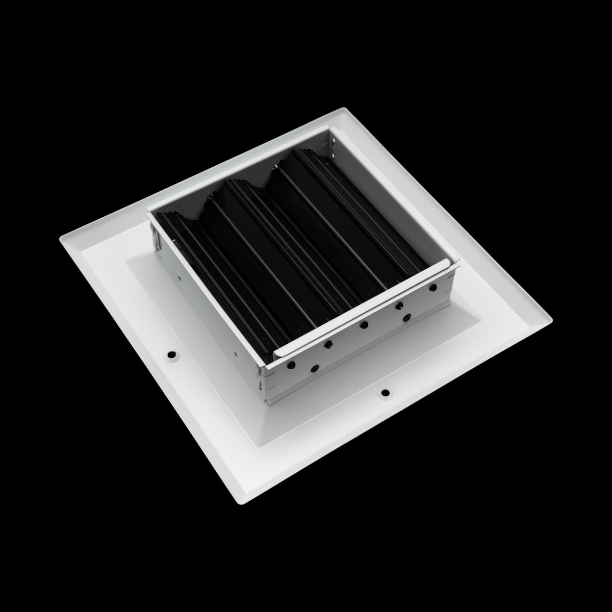 Fits 14x14 Duct Opening 4 Way Aluminum Square Ceiling Diffuser by Handua | Register Vent Cover Grille for Ceiling | Rust Proof | White | Outer Dimensions: 15.75" X 15.75"