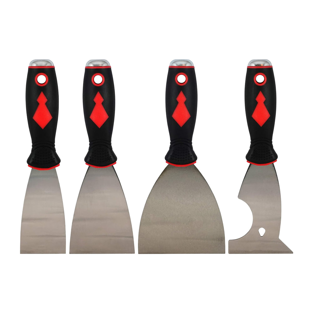 Red Devil 6090 4 PC. Putty Knife Set