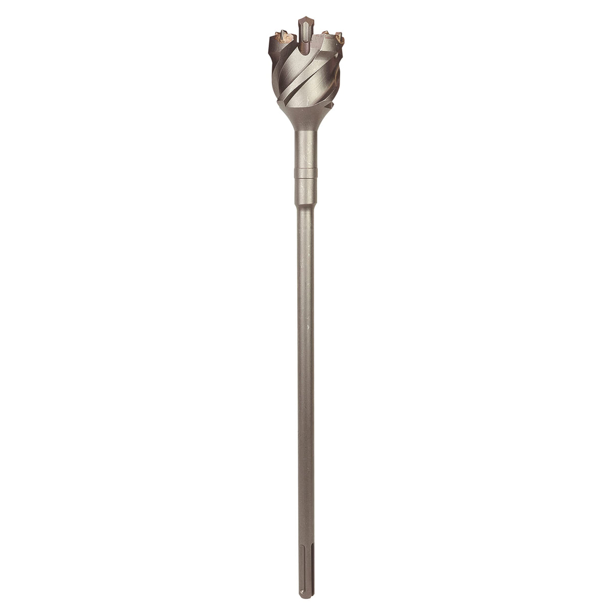 Sabre Tools 3-1/8 in x 20 in x 24 in SDS MAX Breakthrough Bit, Thru Hole Bit Carbide Tipped, Multi-Cutting Head for Concrete, Brick, Stone