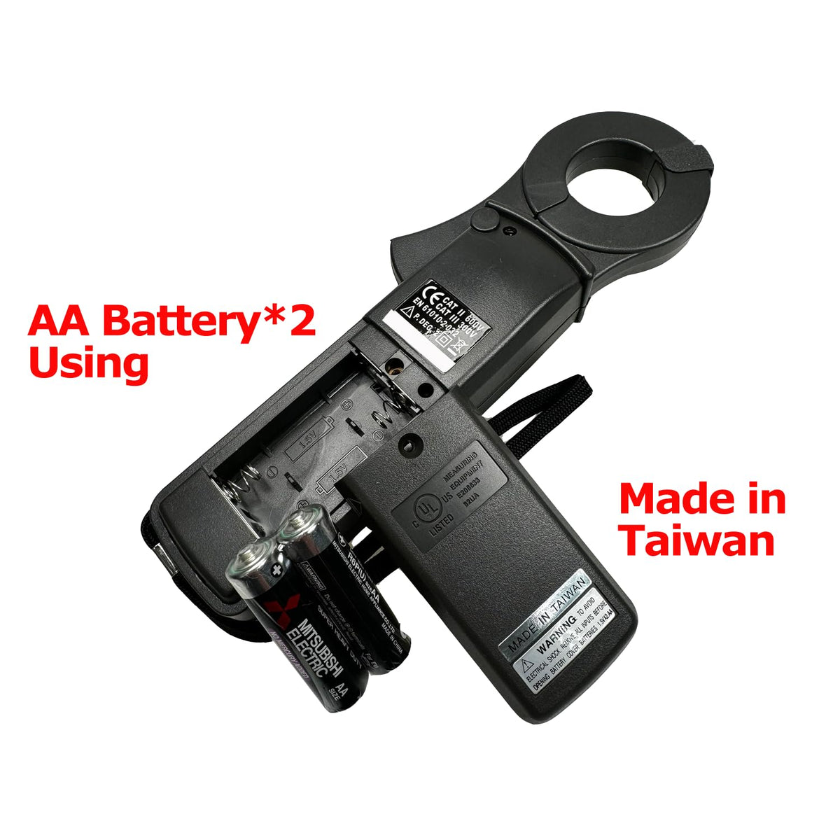 TECPEL DCM-040 AC Leakage Clamp Meter 10 μA high Resolution on 40mA Range