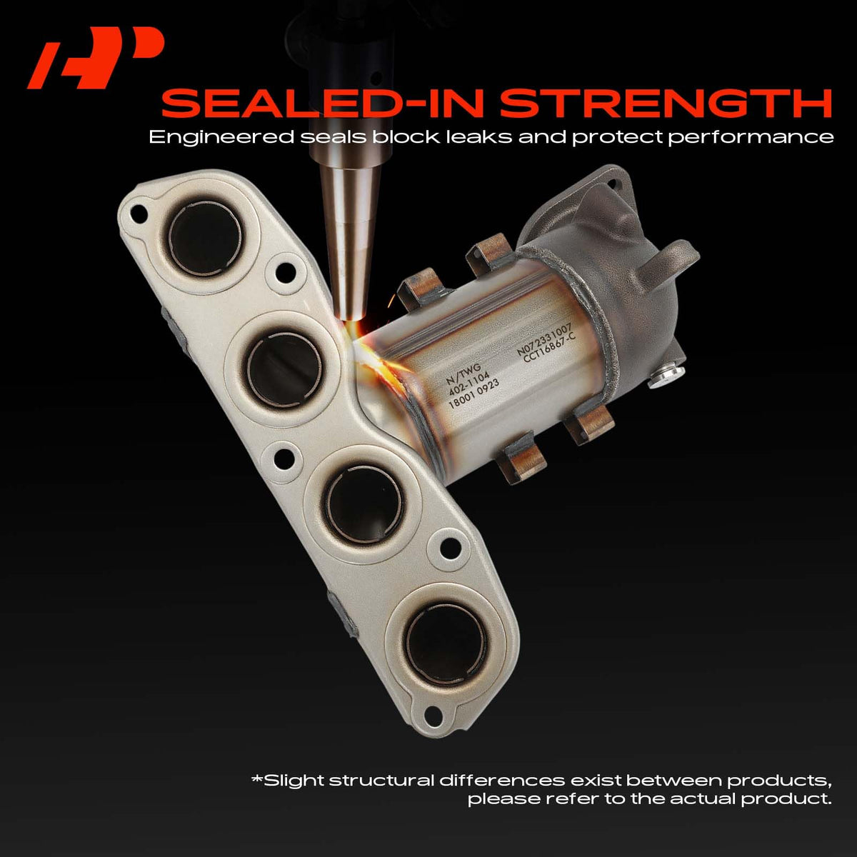 A-Premium Catalytic Converter Kit Direct-Fit Compatible with Hyundai Elantra 2011-2016, Elantra Coupe 2013, Elantra GT 2013 & Kia Forte 2013-2016, 1.8L 2.0L, EPA Compliant