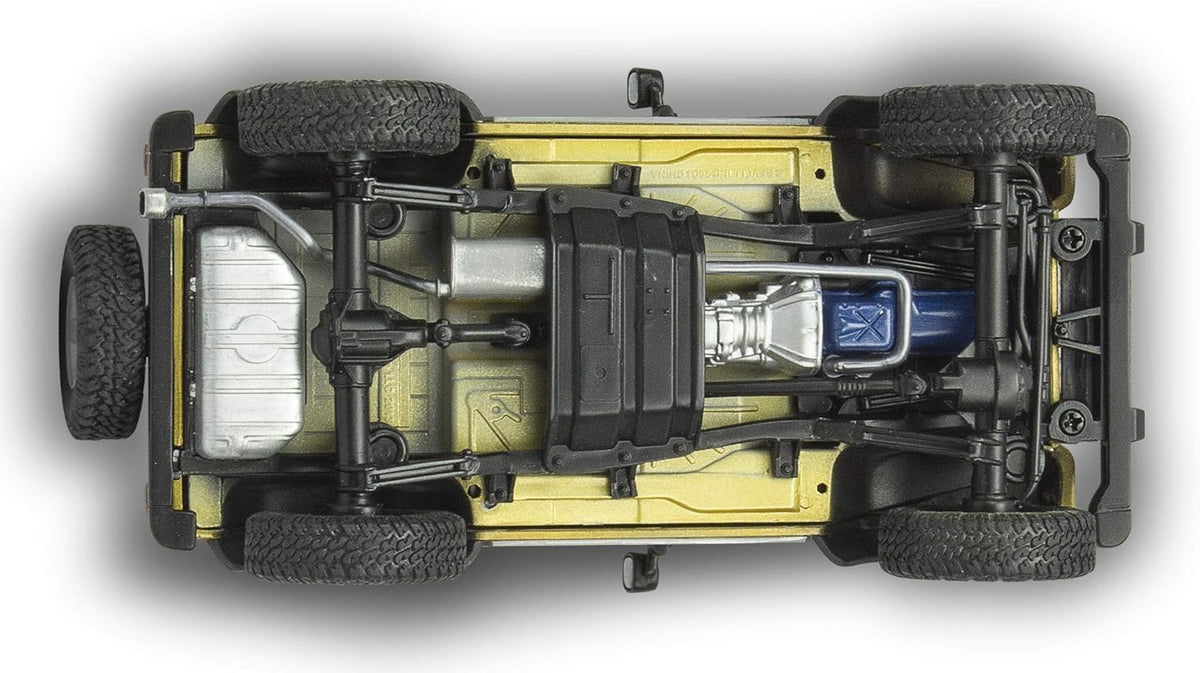 Revell 85-4501 Jeep Wrangler Rubicon Model Car Kit 1:25 Scale 92-Piece Skill Level 4 Plastic Model Building Kit