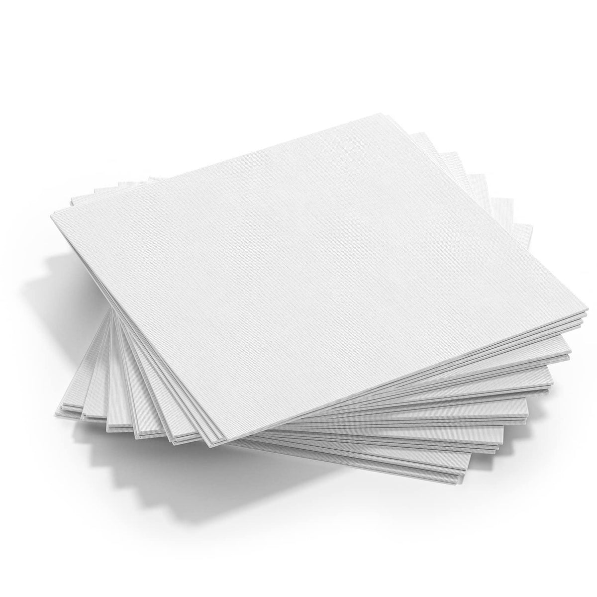 GOTIDEAL Canvases for Painting, 6x6 inch of 24, Professional Primed White Blank Flat Canvas Panels- 100% Cotton Artist Canvas Boards for Acrylics Painting, Oil Watercolor Tempera