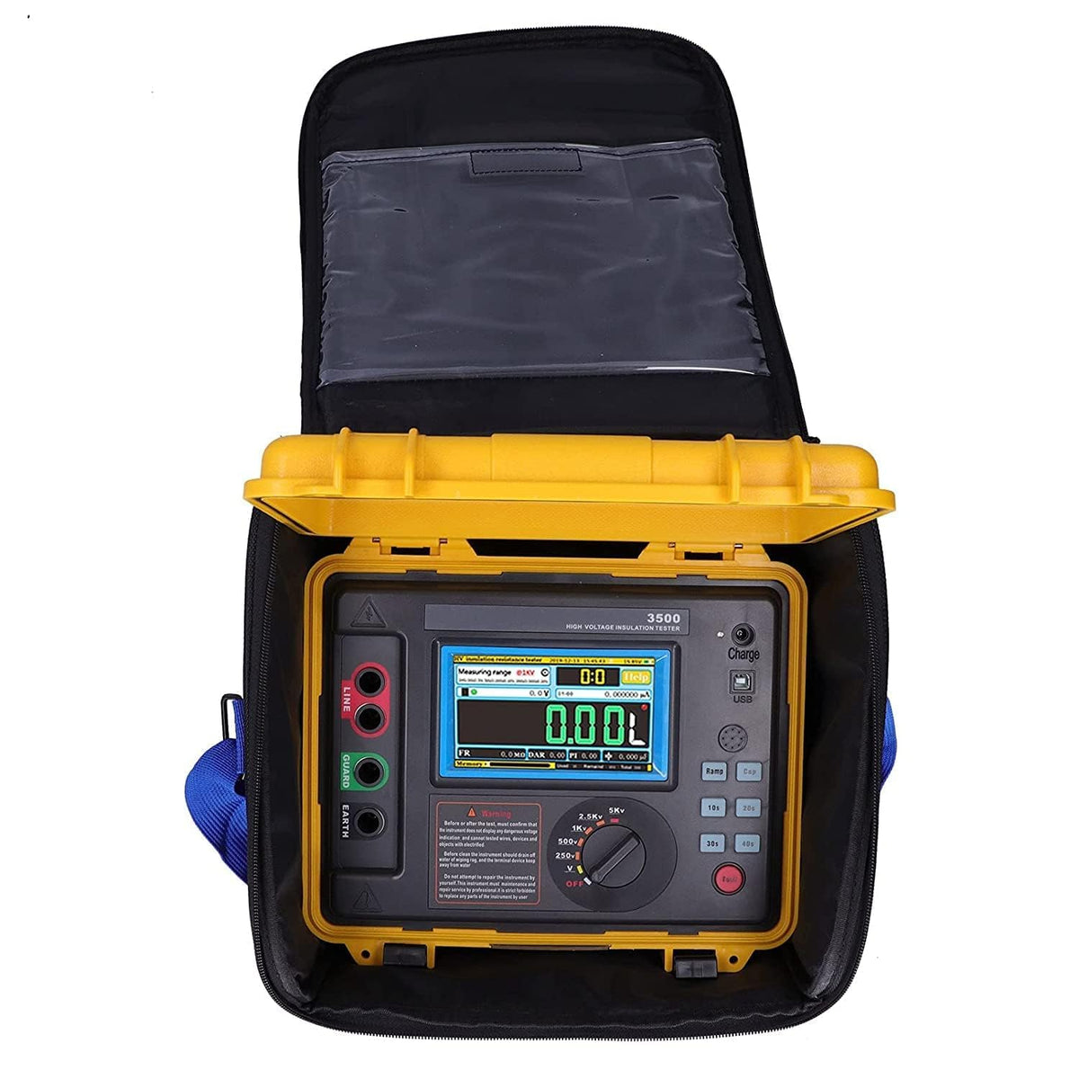 ETCR ETCR3500 5KV High Voltage Insulation Tester Megohm Meter 5TΩ 5mA