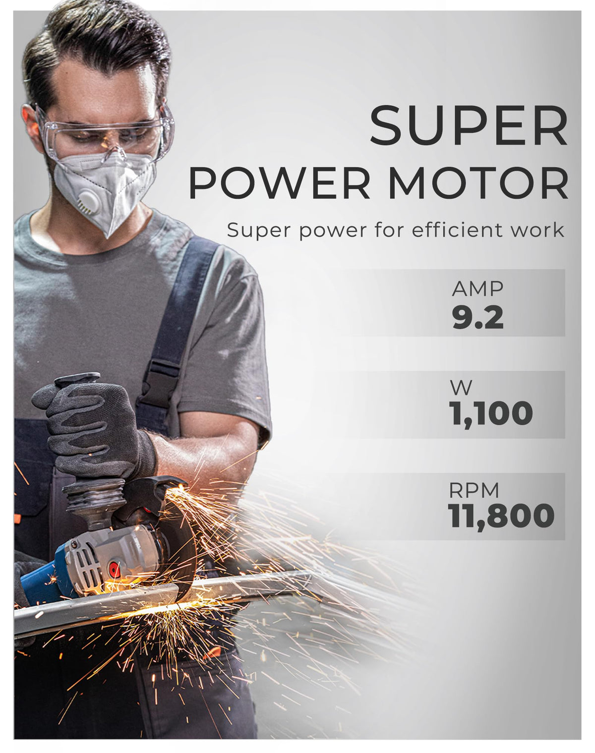 DongCheng 9.2 Amp Power Angle Grinders, 20V Max Cordless Rotary Hammer Drill