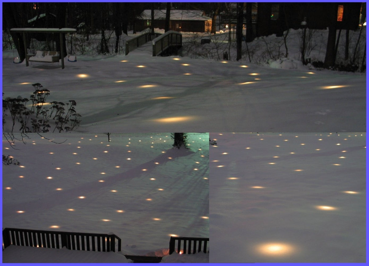 Lawn Lights Illuminated Outdoor Decoration, LED, Christmas, 36-08, Strobe