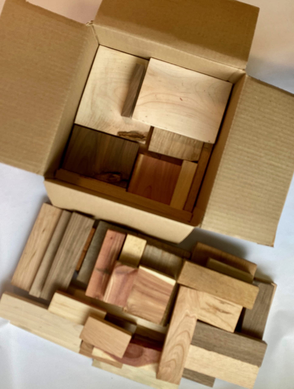 Scrap Box of Mostly Small Pieces