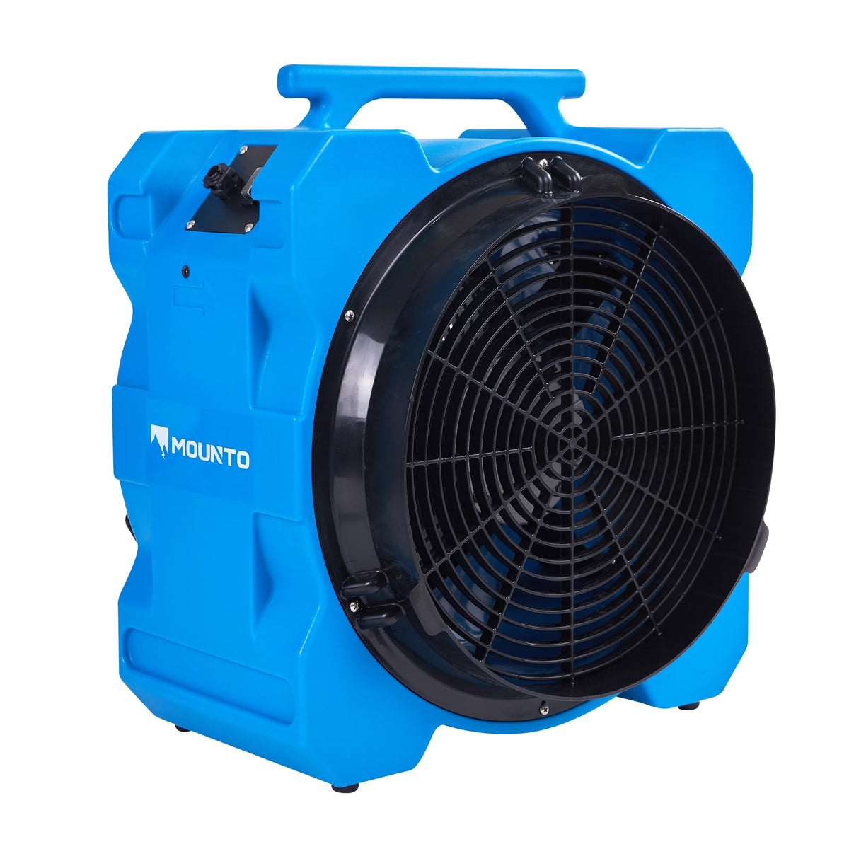 MOUNTO 16-Inch Axial Blower Exhaust Fan - 1HP, 5000 CFM, 200pa, Durable, Stackable, Ductable for Efficient Ventilation