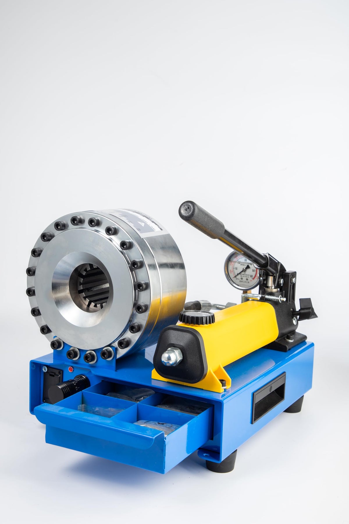 Hydraulic Hose Crimper with 8 Sets of Dies