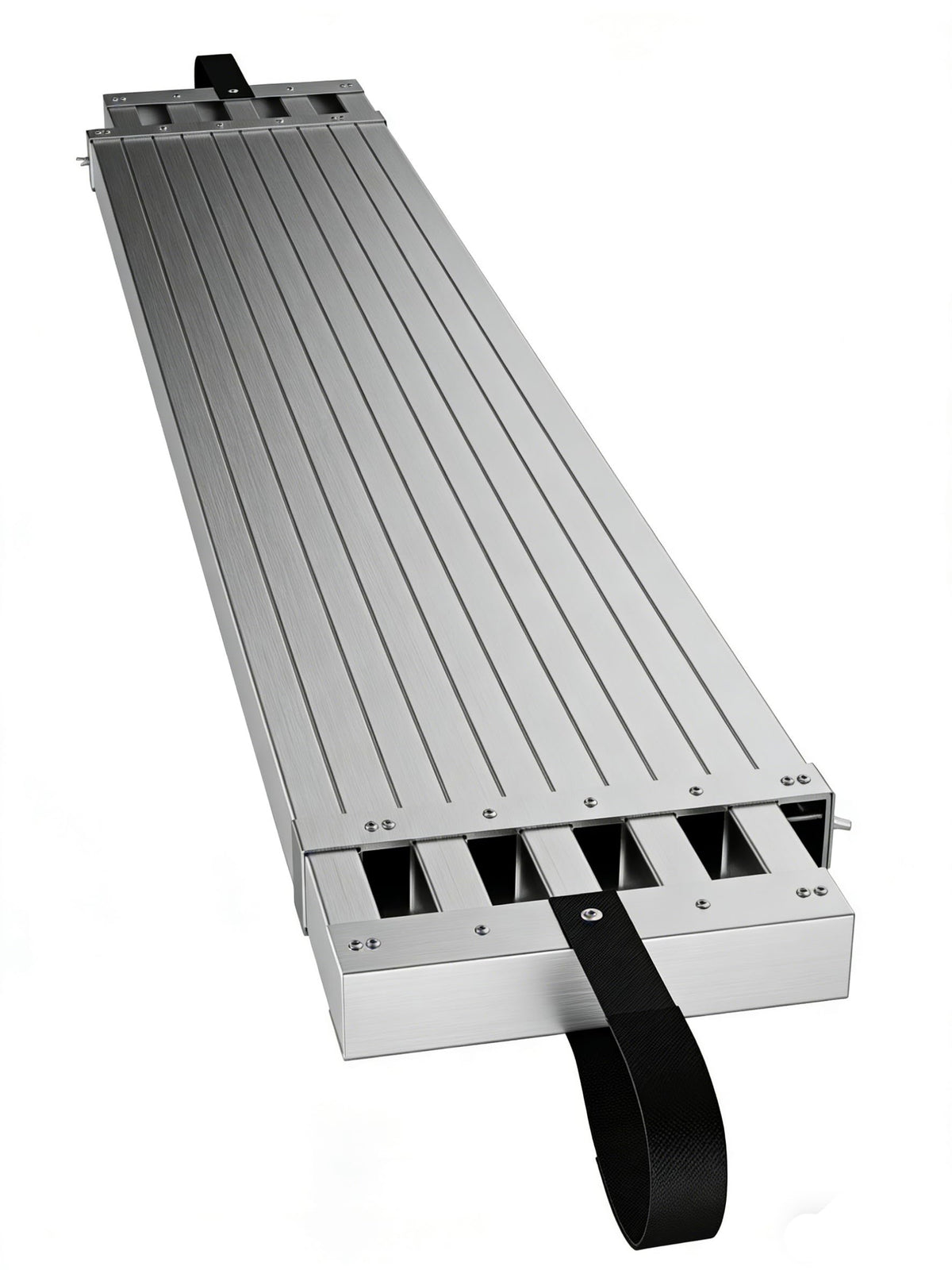 Garvee 9-15ft Aluminum Work Plank, Telescoping Plank, 440LBS Capacity, Adjustable Aluminum Plank, Equipped with Skid-Proof Platform Scaffold Ladder Accessory