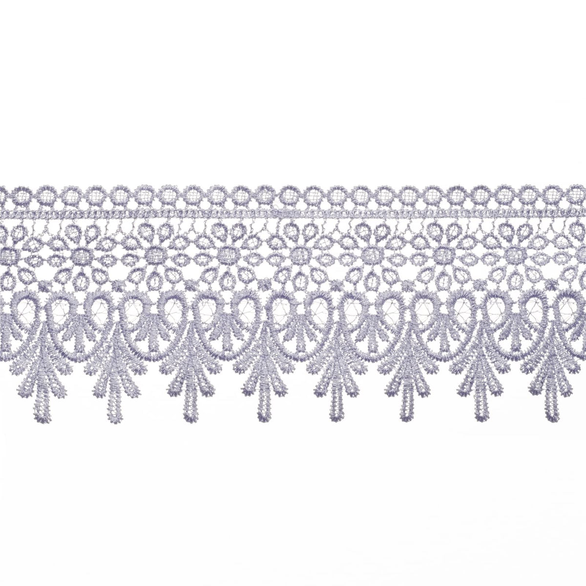 White Lace Trim 5 Yards Wide Venise Lace Ribbon Embroidered Edge Trim for Sewing DIY Crafts Wedding Applique Home Decor