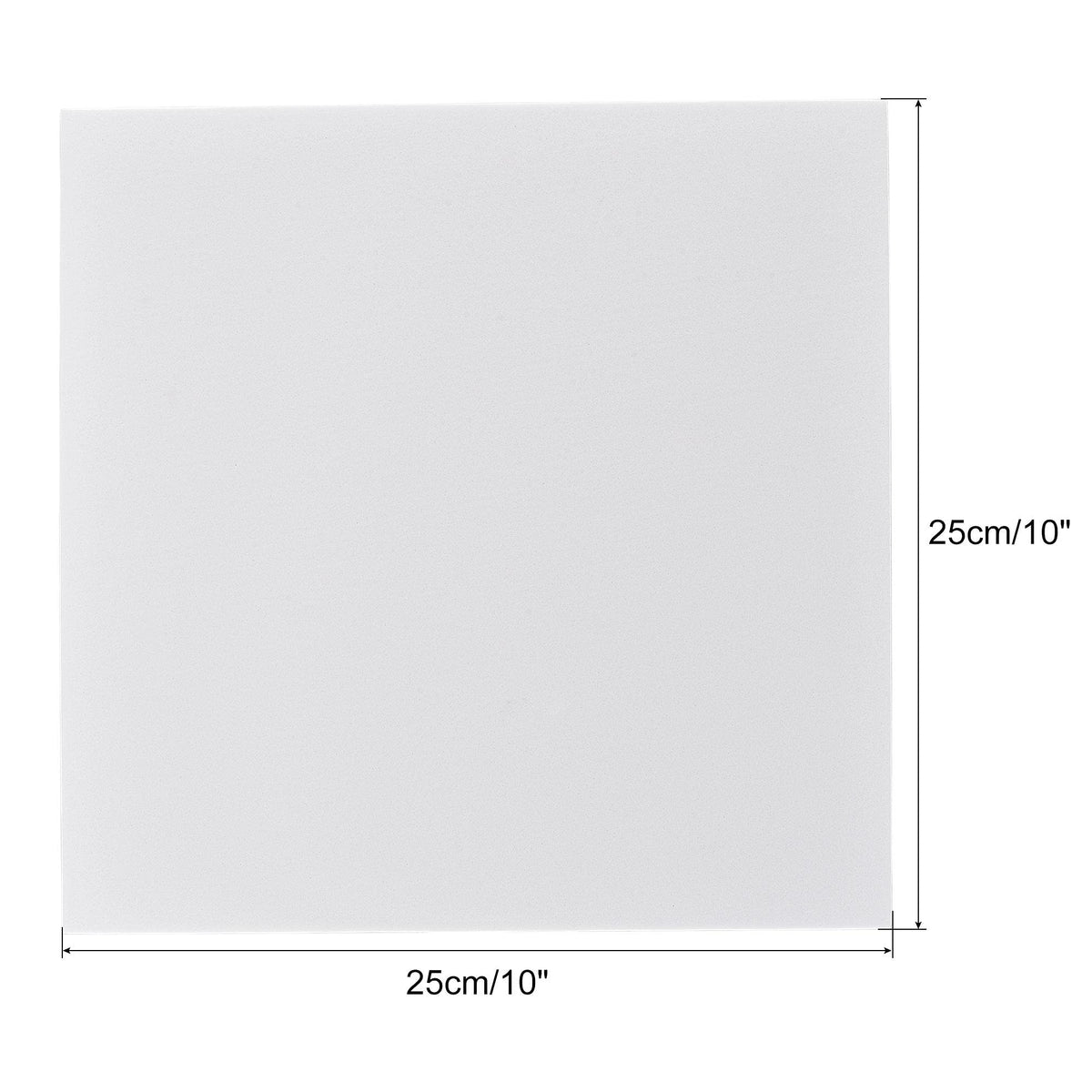 uxcell White EVA Foam Sheets 10 x 10 Inch 5mm Thickness for Crafts DIY Projects, 4 Pcs