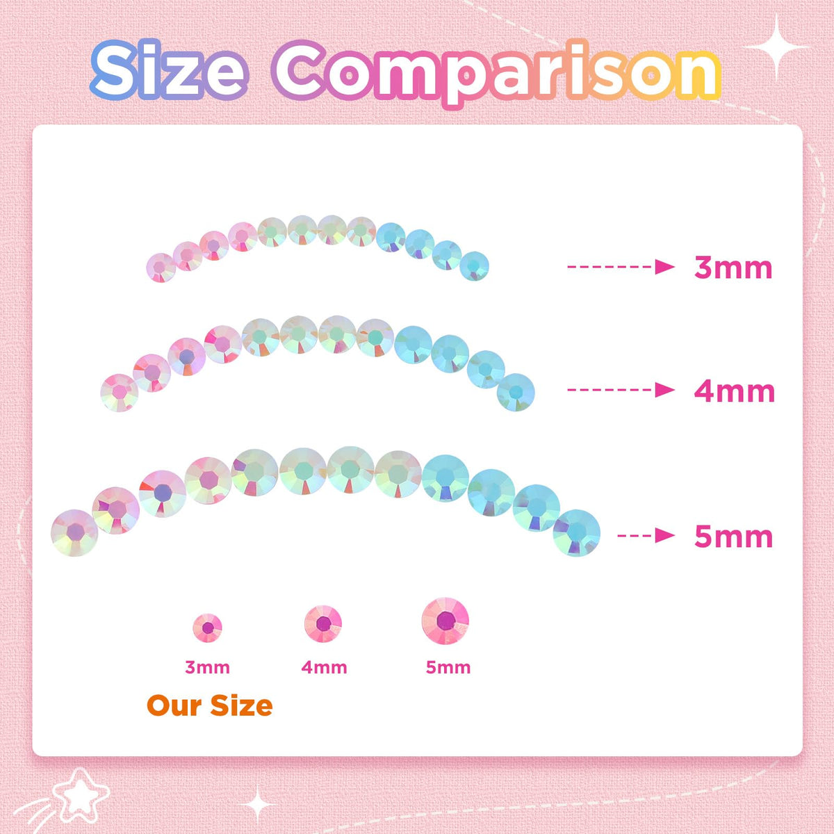 Zefy 40 Colors Resin Jelly Rhinestones for Bedazzling, 3mm 40000 Pcs Flatback Gems for Crafting, Bedazzling Kit with 3Pcs B7000 Glue for Clothing Shoes Nail Book Diamond Art