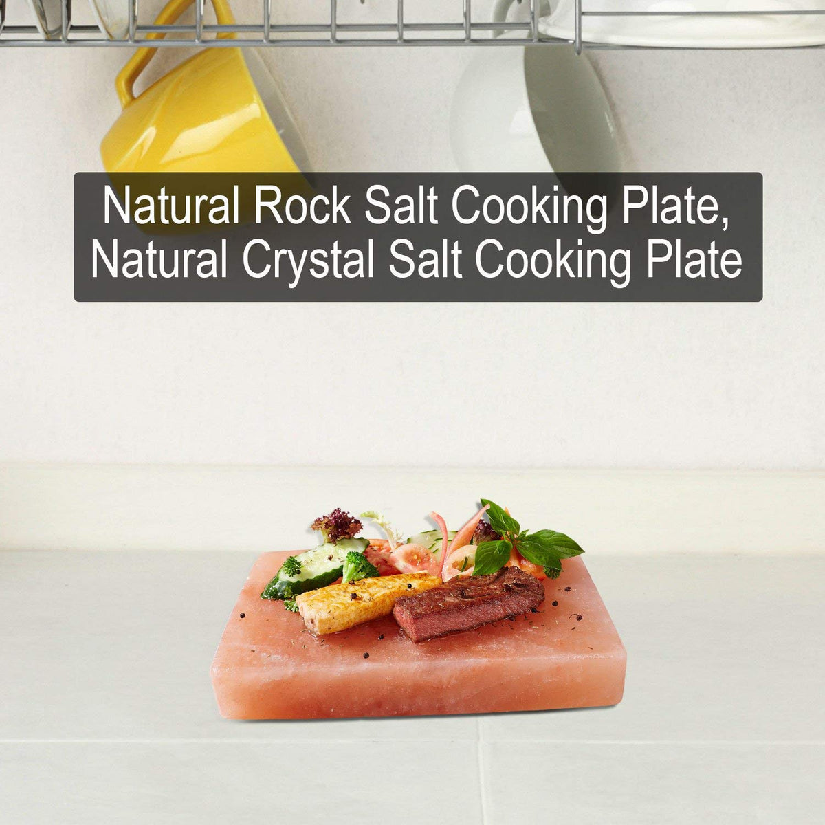 Himalayan Chef Natural Rock Salt Cooking Plate, 1 Count