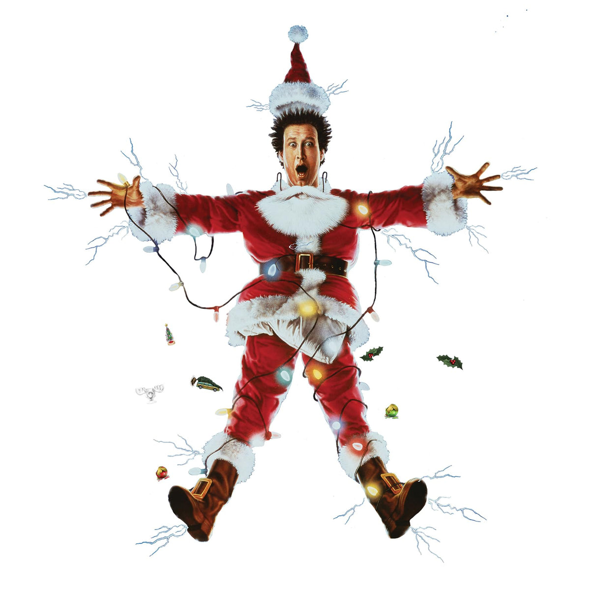 RoomMates RMK5410GM National Lampoon's Christmas Vacation Decal, Red