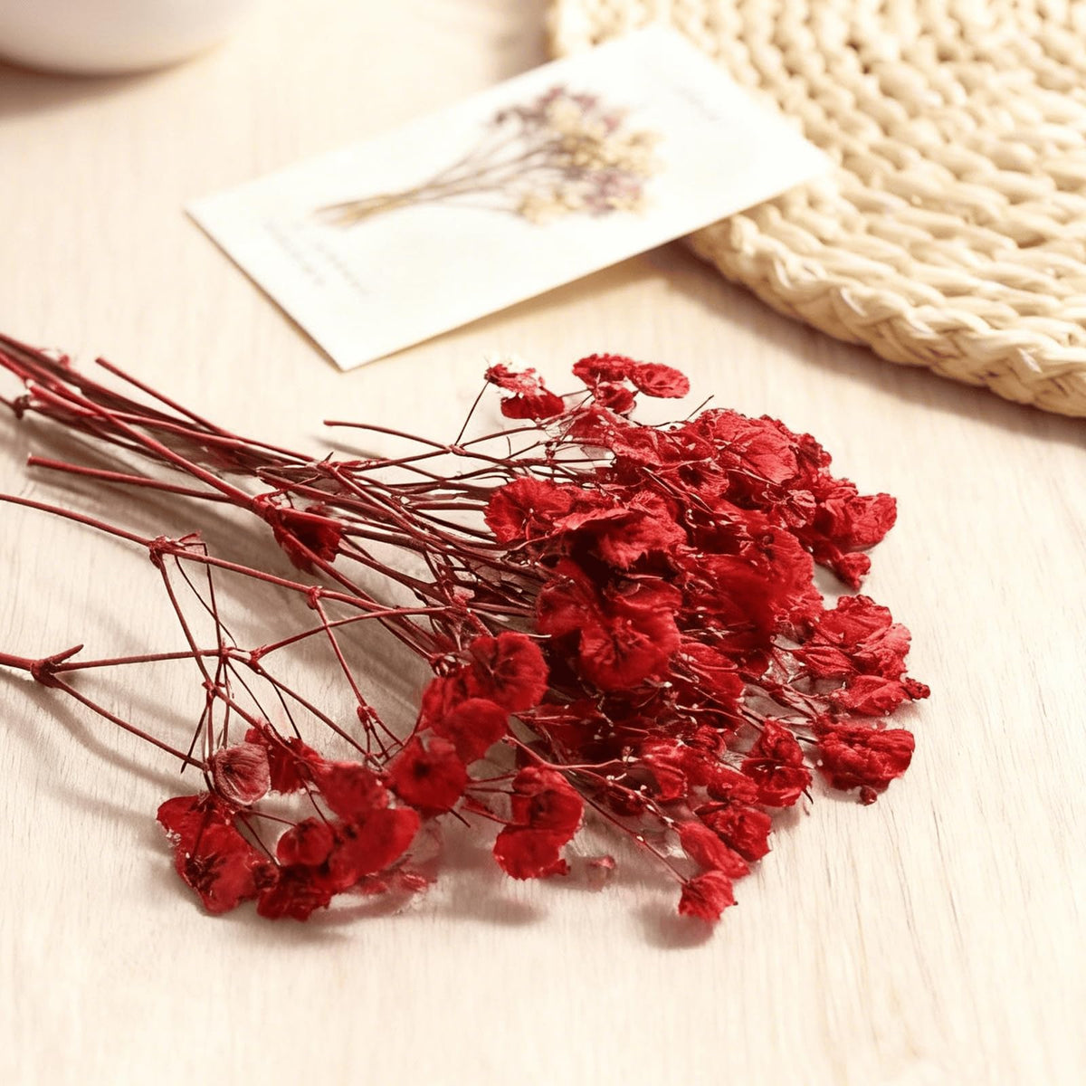 QinXunTa 9 Pack Dried Flowers, Natural Pressed Flowers Kit for DIY Crafts, Scrapbook, Card Making,9 Colors