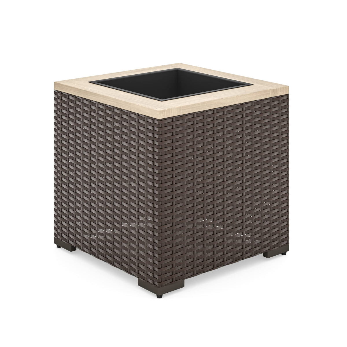 homestyles 6800-24 Palm Springs Outdoor Planter, Beige/Brown