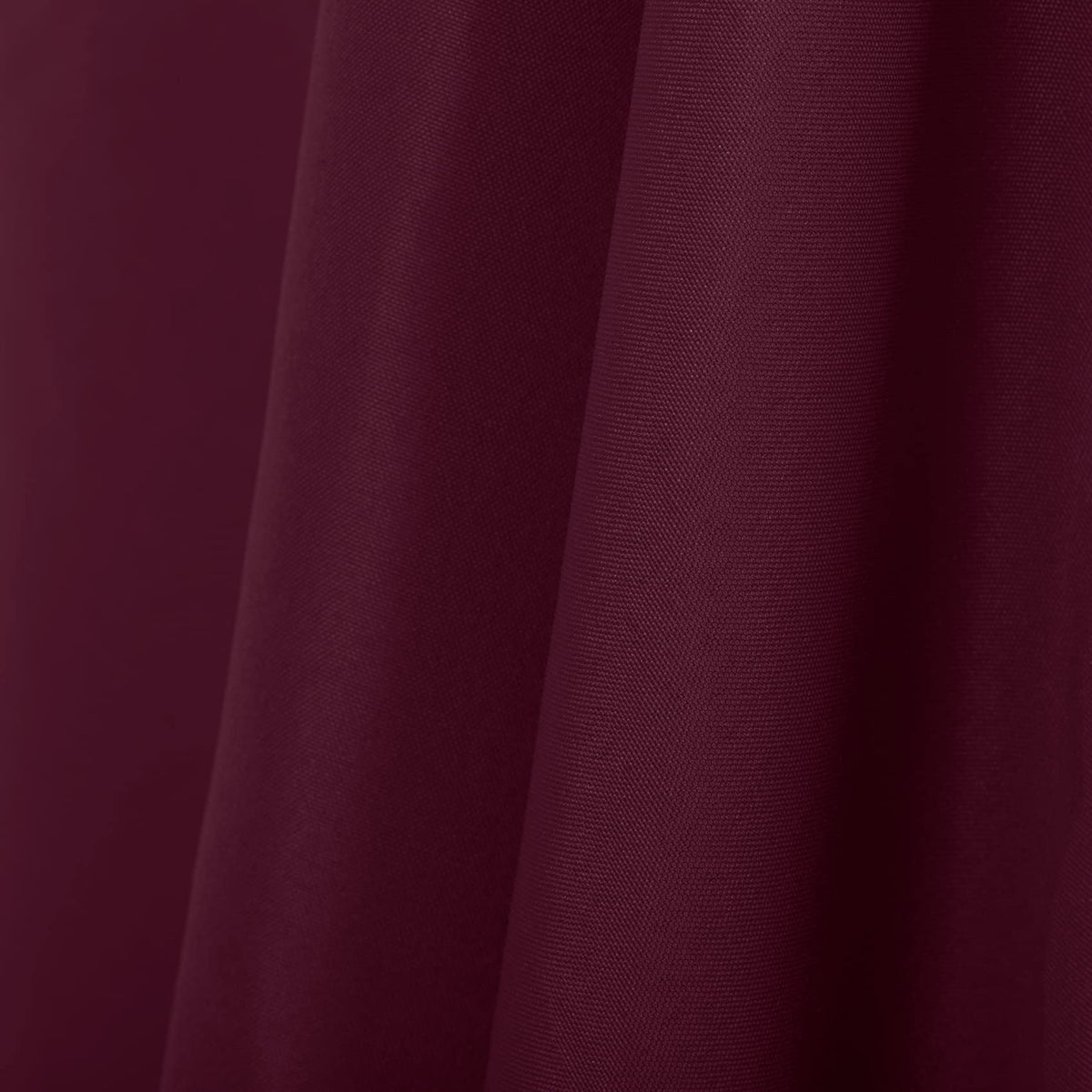 Ascoza 2pack 60x120 Inch Burgundy Rectangular Tablecloth 6 Feet Table Cloth in Polyester Fabric for Wedding/Banquet/Restaurant/Parties