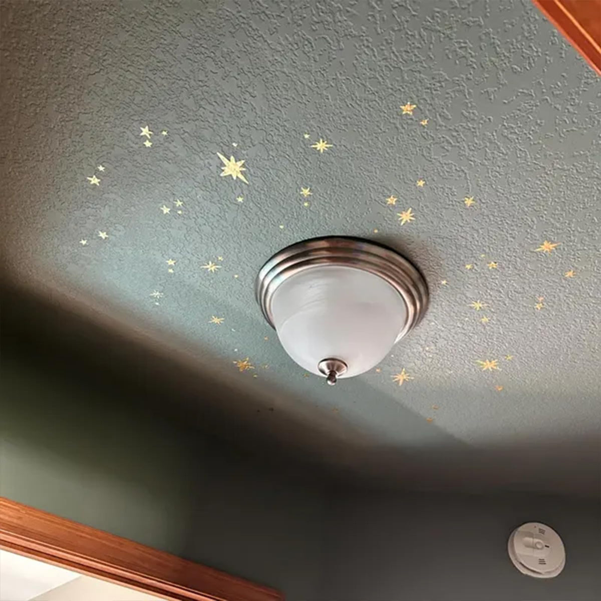 Golden Stars Stickers, 167 Pack Celestial Decals for Christmas & Holiday Decor, Sparkles Wall Art for Party & Birthday Decor, Vinyl Decals for Kids