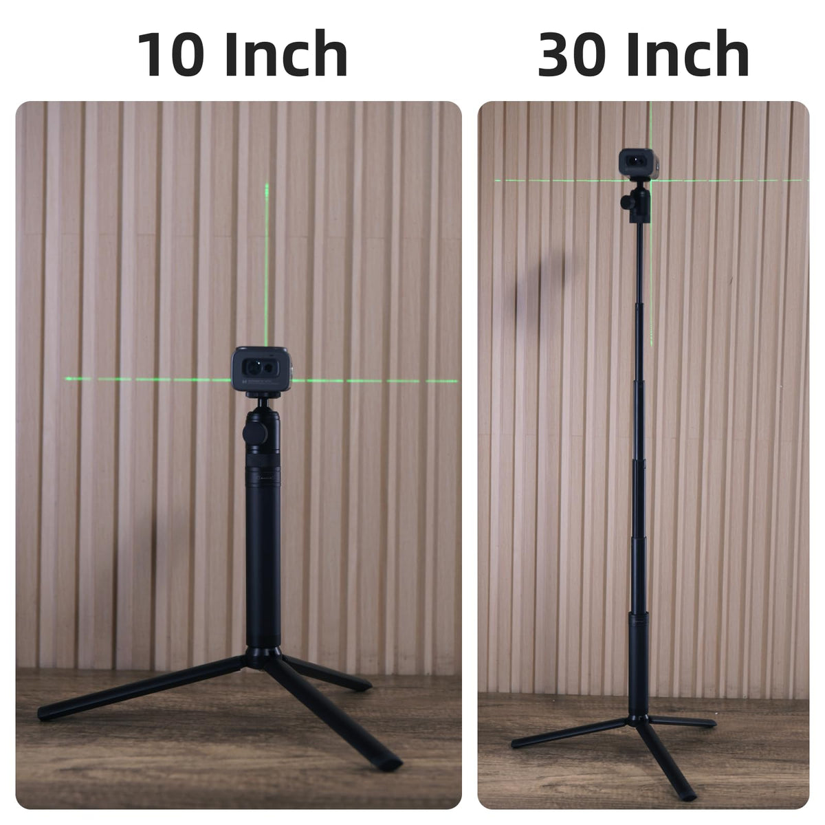 HOZO M-Cube Pro Laser Measuring Tool Combo:4 Modules Build to Adapt, M-Tripod & M-Protection Case, Rechargeable Modular Laser Distance Meter with Bilateral Laser, Digital Scale Roller | Bluetooth App