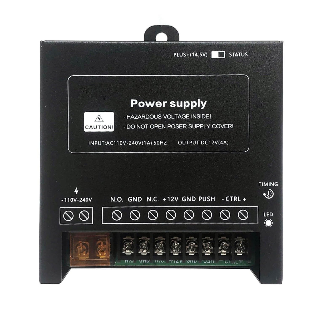 Door Access Control System Kit - Fingerprint, RFID Card, and Password Entry, 1200LB Magnetic Lock, Infrared Wireless Switch, Waterproof Door Access Controller with LCD Screen Display