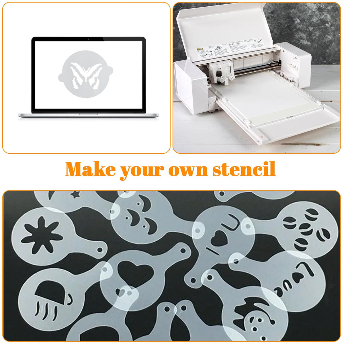 12in x 80ft Rolls 4 Mil Blank Stencil Sheets Acetate Sheets,Clear Plastic Sheet Roll Reusable PET Mylar Sheet Stencil Paper for Crafts,Cutting Machine