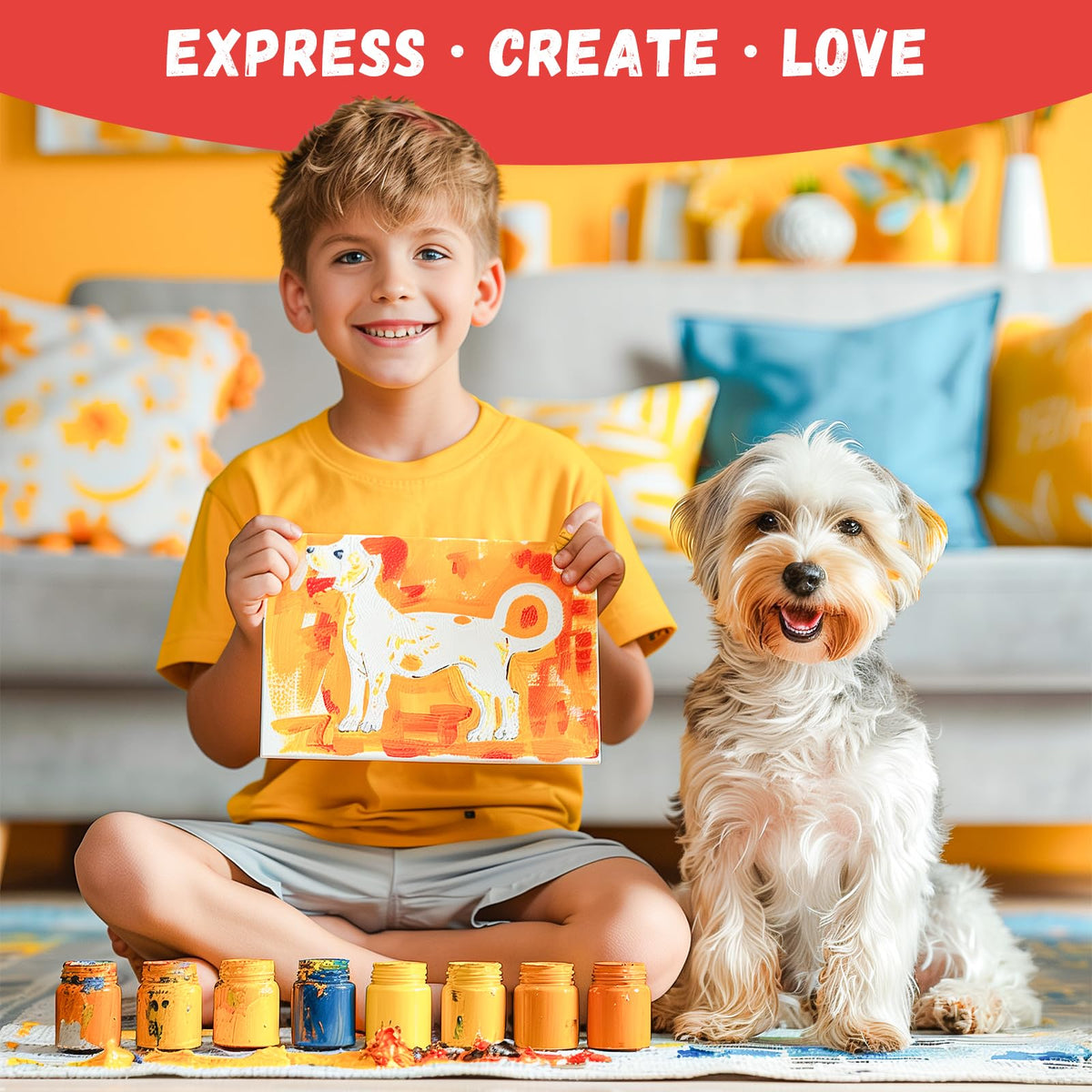 Simetufy Canvas Boards for Painting 52 Pack 8 x 10 Inch Blank Flat Canvas Panels 100% Cotton Pre-Primed for Acrylic & Oil Paint, Art Supplies for Kids & Adults