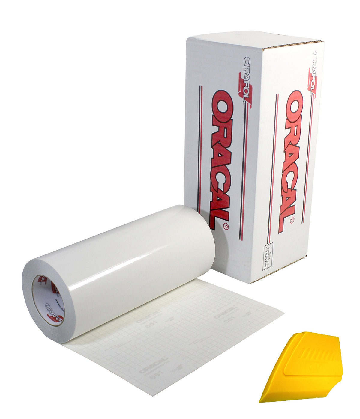 Oracal Clear Transfer Tape 12" x 6ft Roll (3 Roll Pack)