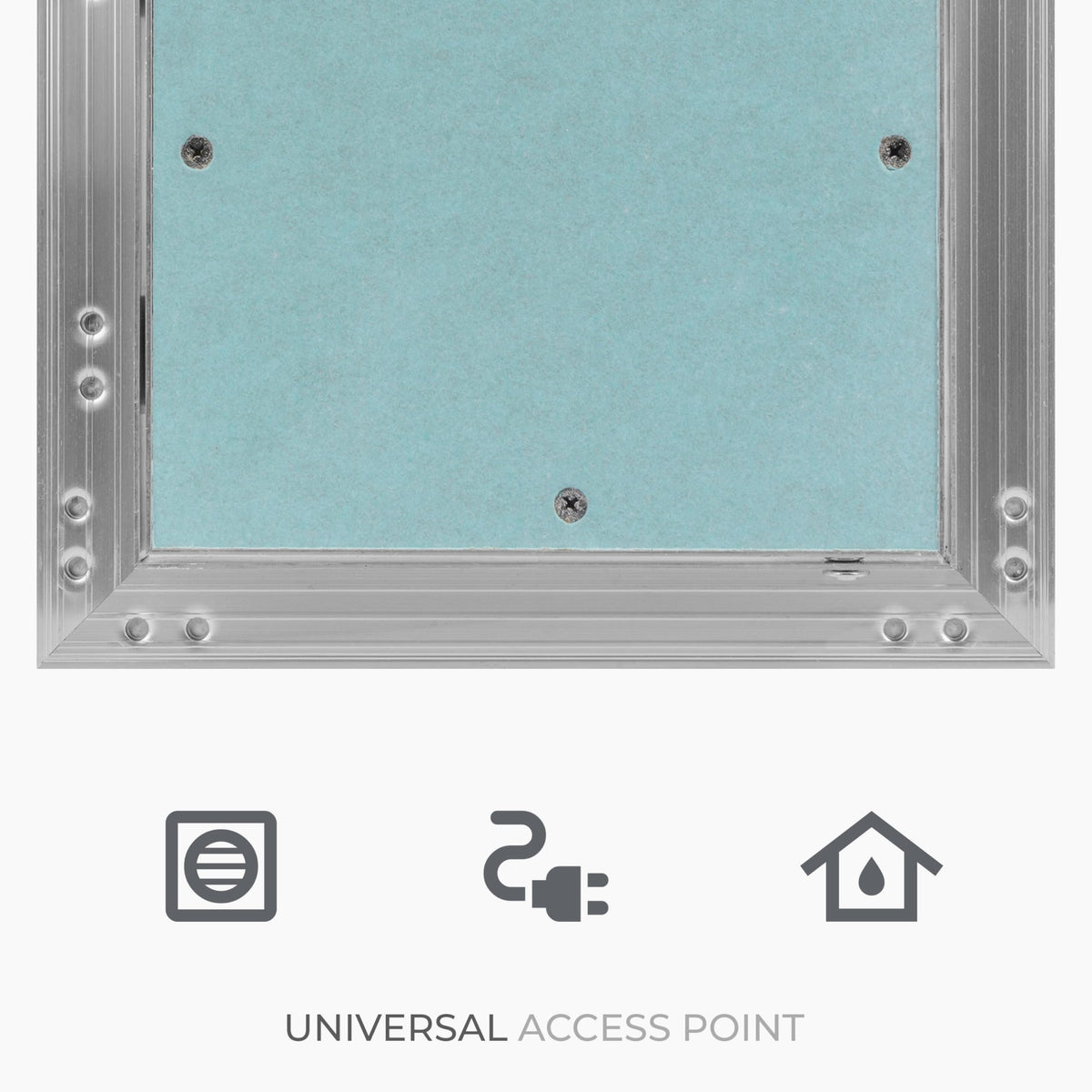 HVAC OV 20" x 24" Inch Wall Access Panel - Waterproof Drywall Panel & Aluminum Frame Crawl Space Hatch Door - Plumbing Access Panel for Wall & Ceiling, HVAC - Drywall Access, Cover