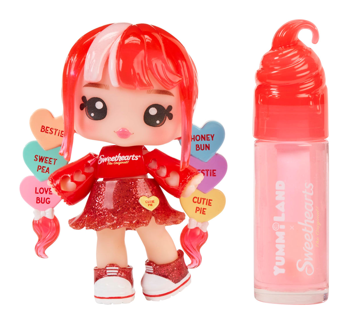 Yummiland x Sweethearts Collection Ruby Hearts Lip Gloss Dolls
