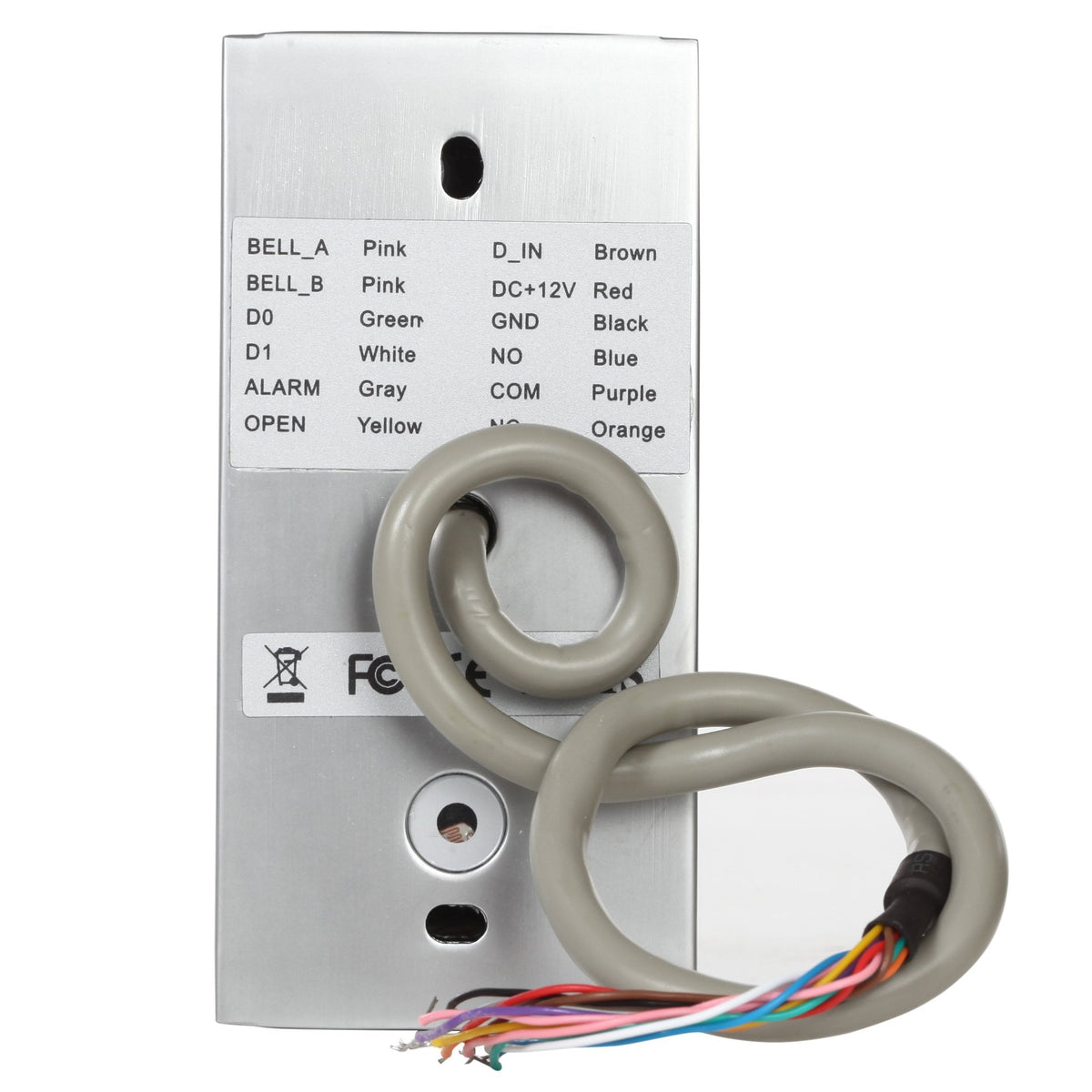UHPPOTE Access Control System with Electromagnetic Lock 600lb Holding Force for Outswinging Door